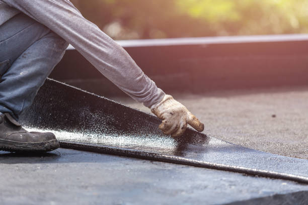 Professional Waterproofing technician working in Etlan, VA